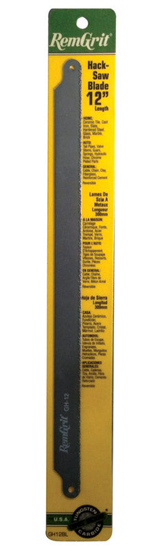 REMGRIT - RemGrit 12 in. Carbide Grit Hacksaw Blade 1 pk