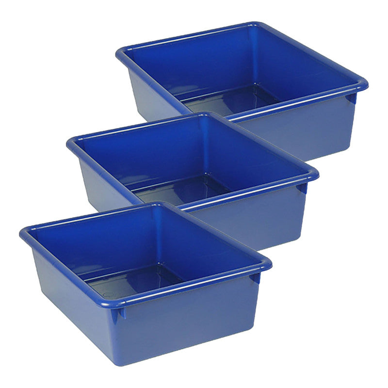 ROMANOFF - Double Stowaway® Tray Only, Blue, Pack of 3