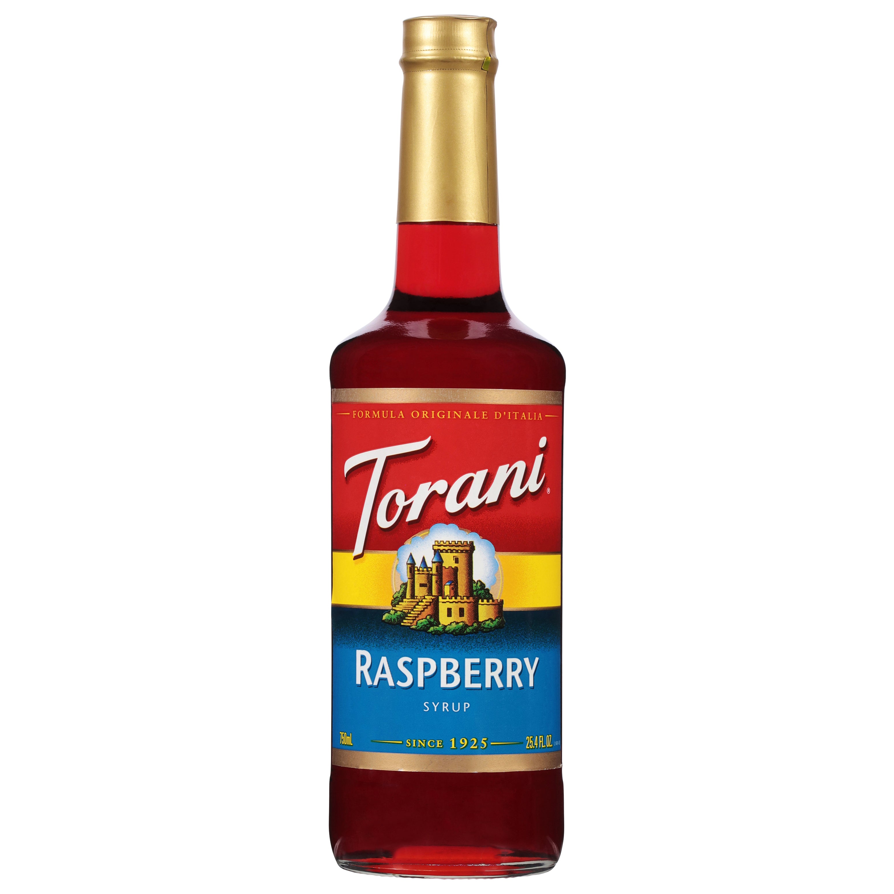 Torani Raspberry Syrup 25.4 fl oz - Case of 12