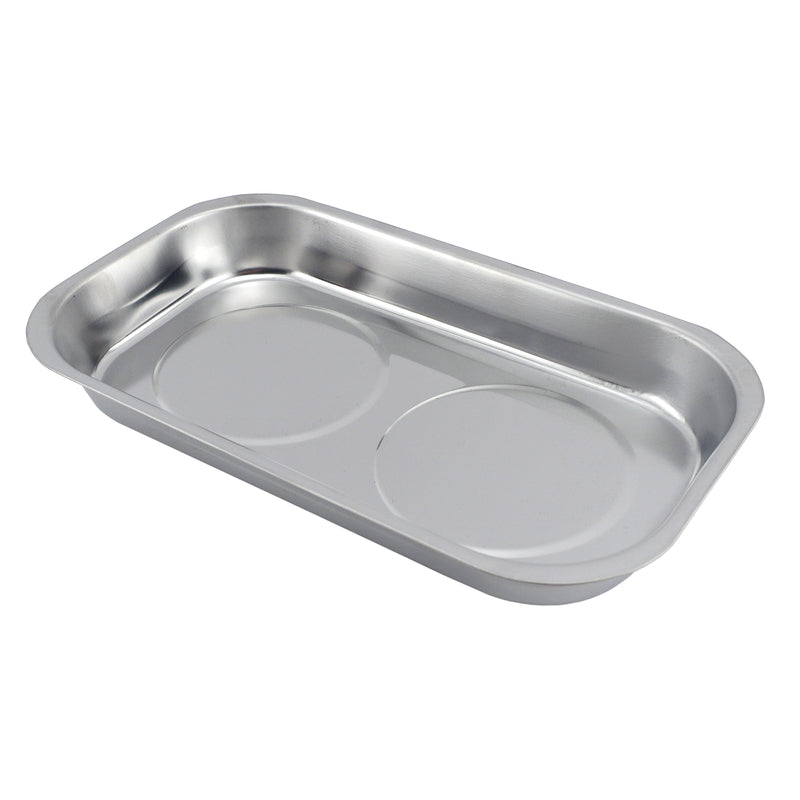 MAGNET SOURCE - Magnet Source 9.5 in. L X 5.5 in. W Silver Magnetic Tray 1 pc