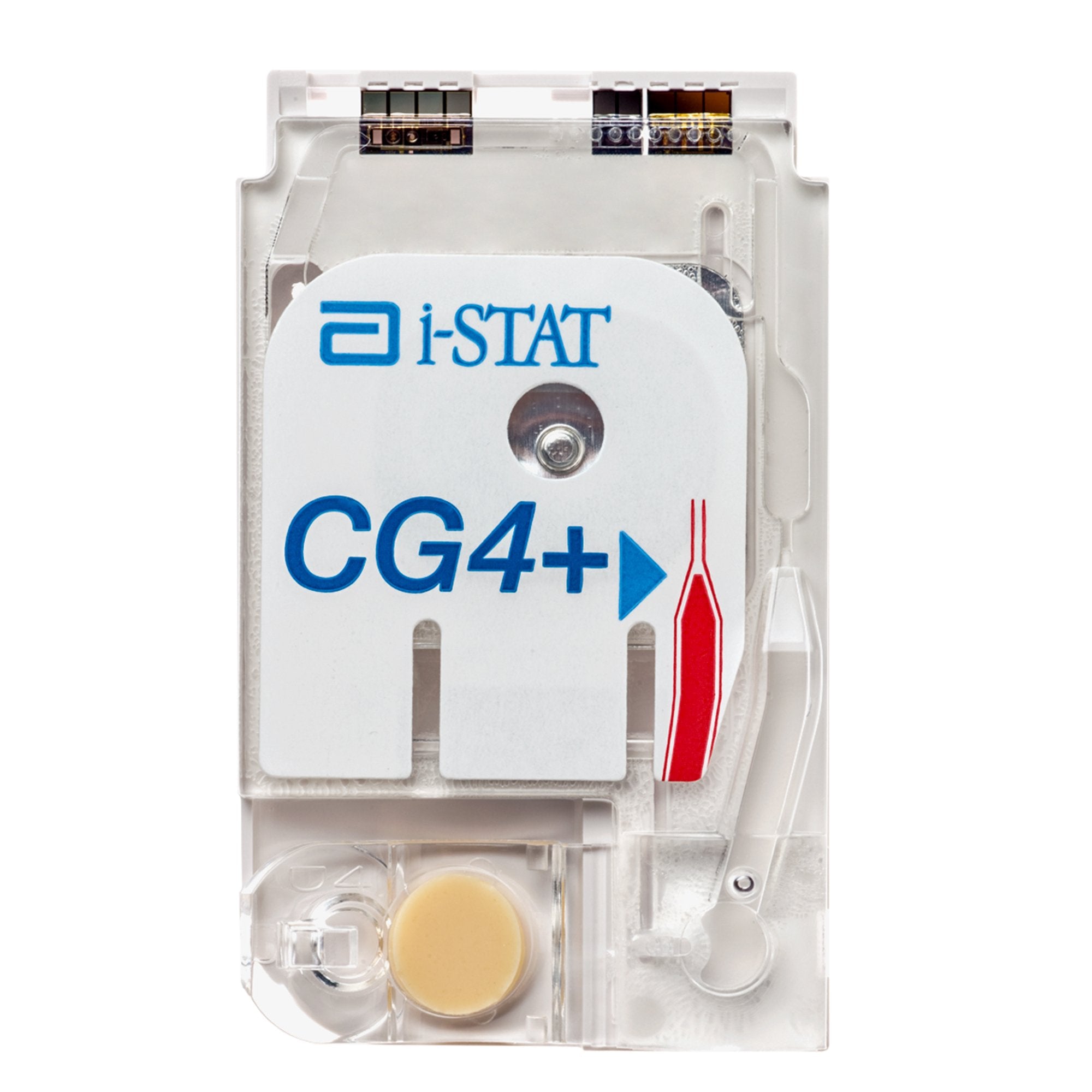 Abbott Point of Care - General Chemistry Reagent i-STAT® CG4+ Lactate, pH, PCO2, PO2, TCO2, HCO3, Base Excess, sO2 For i-STAT Blood Analyzer 25 Tests [25/BX]