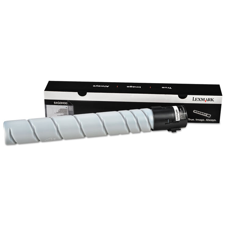 Lexmark - 64G0H00 Return Program High-Yield Toner, 32,500 Page-Yield, Black