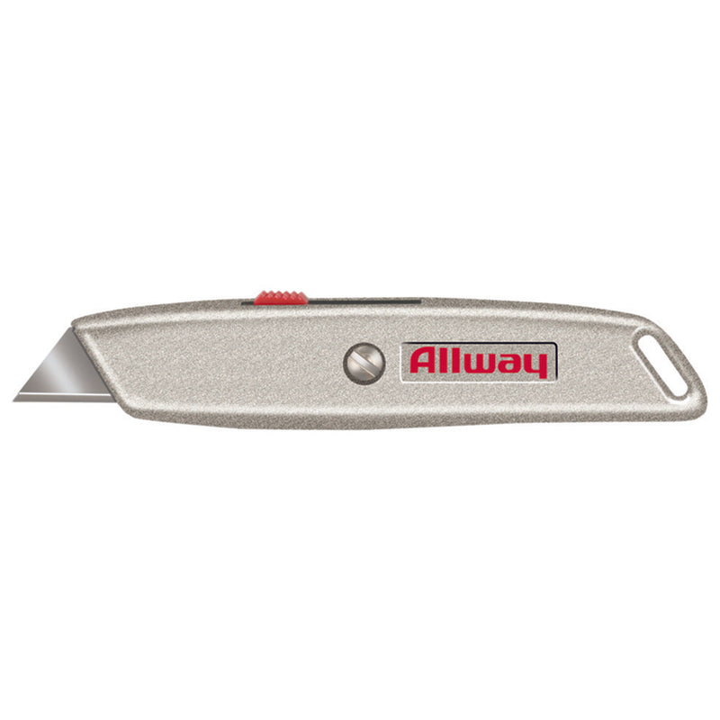 ALLWAY - Allway 6 in. Utility Knife Silver 1 pk - Case of 10