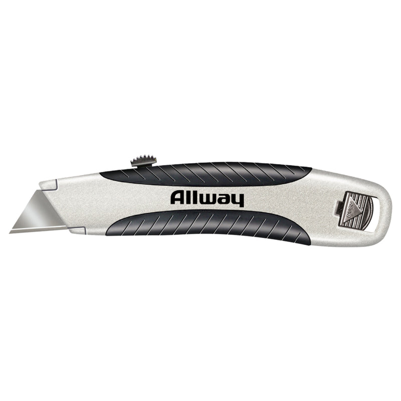 ALLWAY - Allway 8.6 in. Utility Knife Black 1 pk