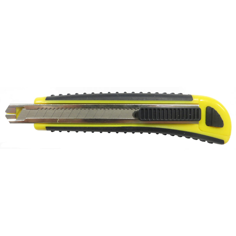 ALLWAY - Allway 5-1/2 in. Retractable Auto Load Snap Knife Yellow 1 pk