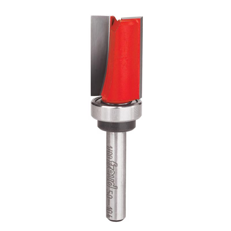 FREUD - Freud 5/8 in. D X 5/8 in. X 2-5/8 in. L Carbide Top Bearing Flush Trim Router Bit