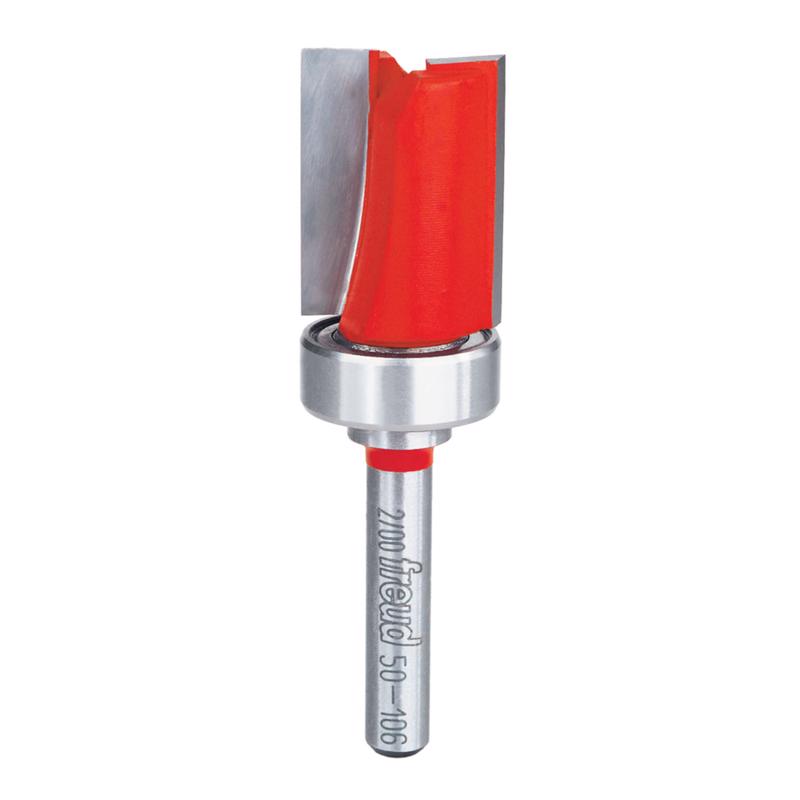 FREUD - Freud 3/4 in. D X 3/4 in. X 2-5/8 in. L Carbide Top Bearing Flush Trim Router Bit