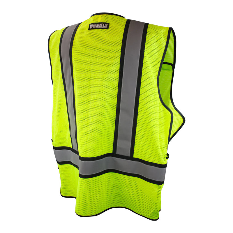 DEWALT - DeWalt Reflective Class 2 Hi-Vis Breakaway Vest Green 4X/6X