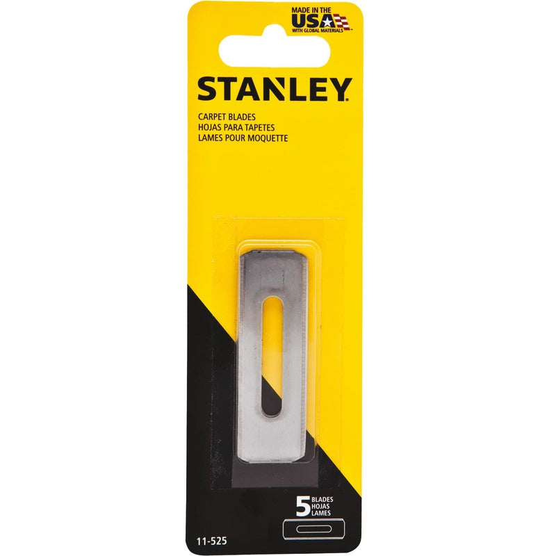 STANLEY - Stanley High Carbon Steel Double-Edge Replacement Blade 2-1/4 in. L 5 pc - Case of 10