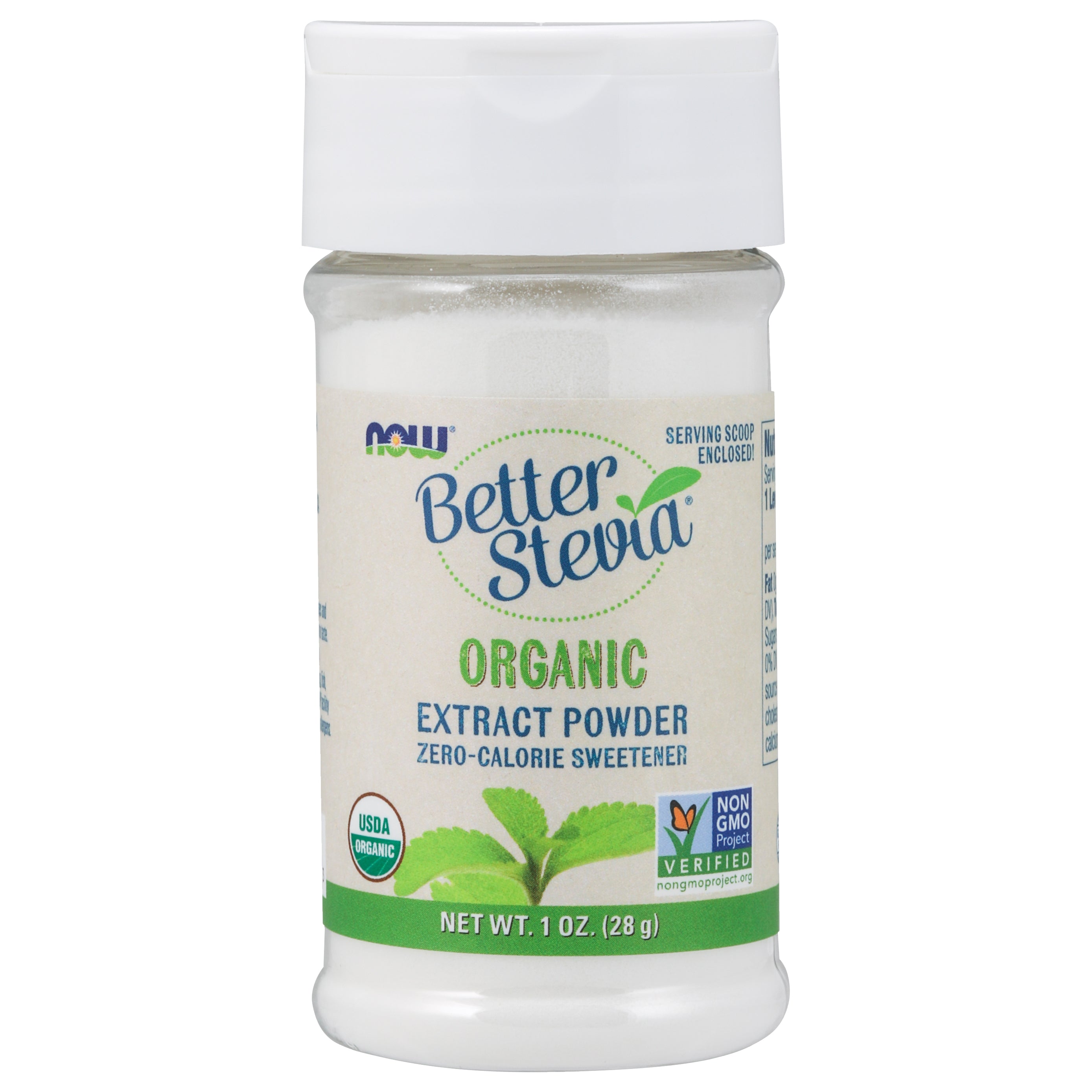 BetterStevia® Extract Powder, Organic - 1 oz. - Case of 12