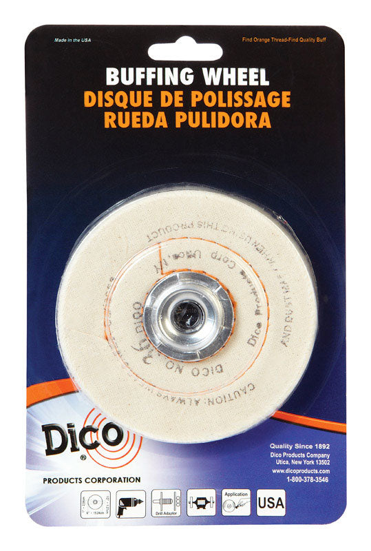 DICO PRODUCTS - Dico Products Dico 4 in. Buffing Wheel [527-36-4]