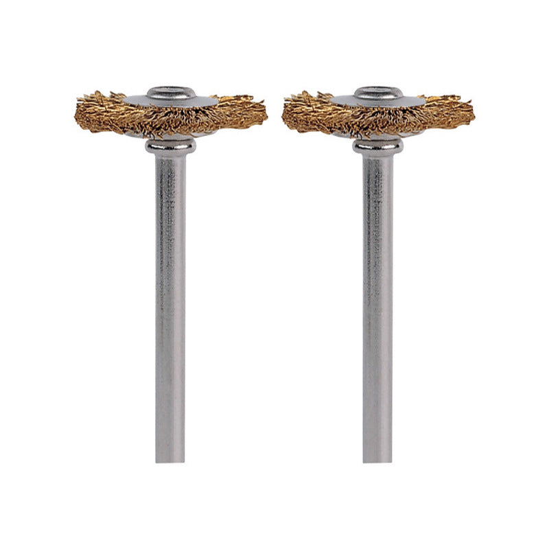 DREMEL - Dremel 3/4 in. X 1.7 in. L Brass Brass Brush 2 pk