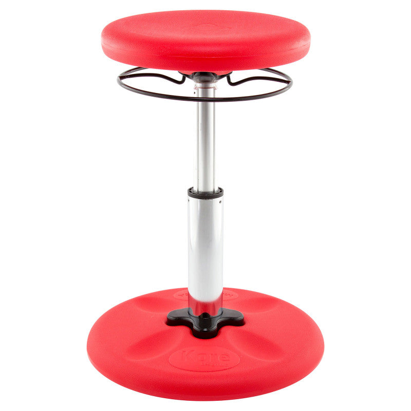 Kids Adjustable Standard Wobble Chair 14-19", Red