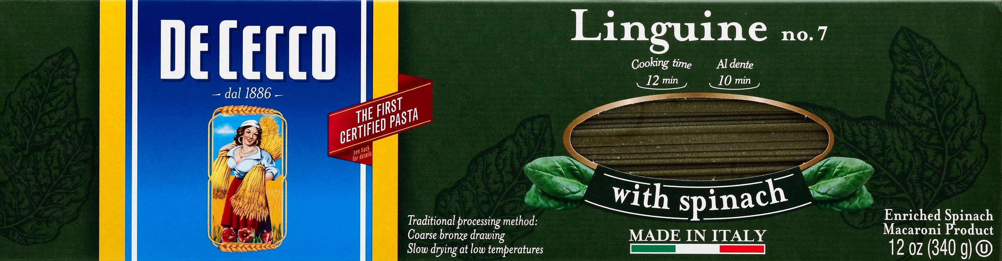 De Cecco Linguine 12 oz - Case of 12
