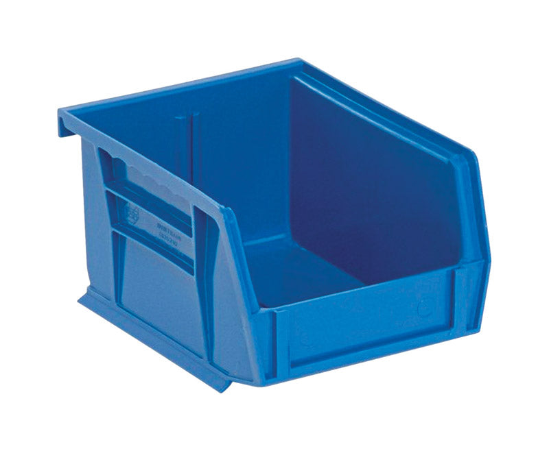QUANTUM STORAGE - Quantum Storage 4-1/8 in. W X 2-13/16 in. H Tool Storage Bin Polypropylene 1 compartments Blue [RQUS210BL-UPC]
