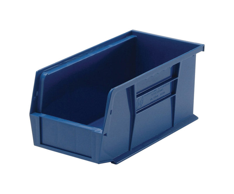QUANTUM STORAGE - Quantum Storage 5-1/2 in. W X 4-3/4 in. H Tool Storage Bin Polypropylene 1 compartments Blue