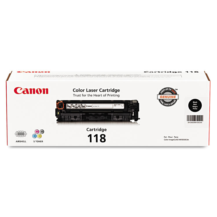 Canon - 2662B001 (118) Toner, 3,400 Page-Yield, Black