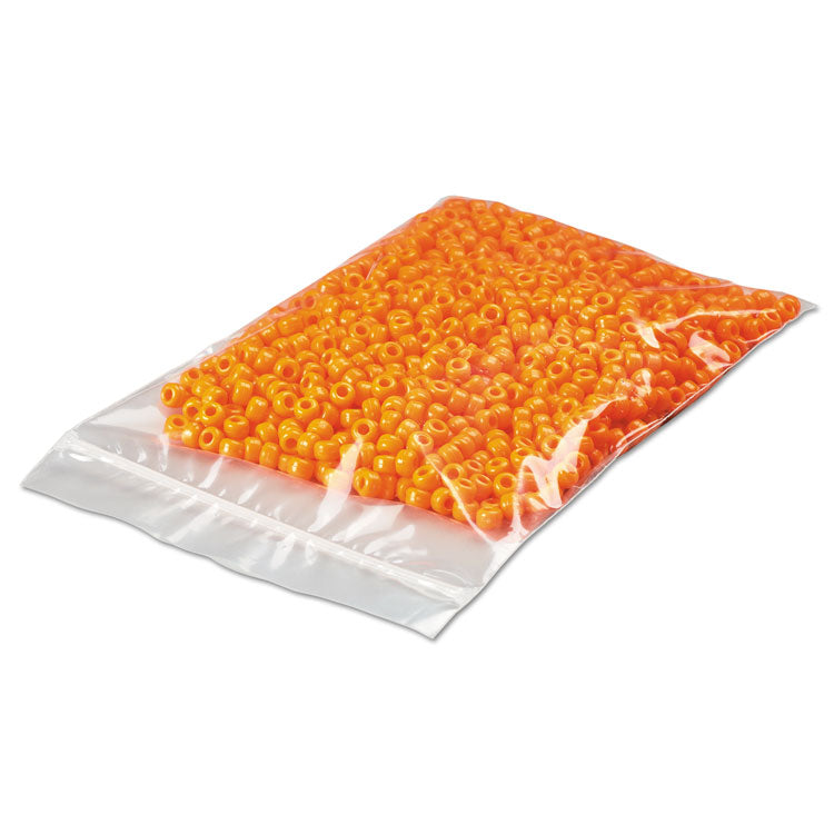 Universal - Reclosable Poly Bags, Zipper-Style Closure, 2 mil, 3" x 4", Clear, 1,000/Carton (8364242)