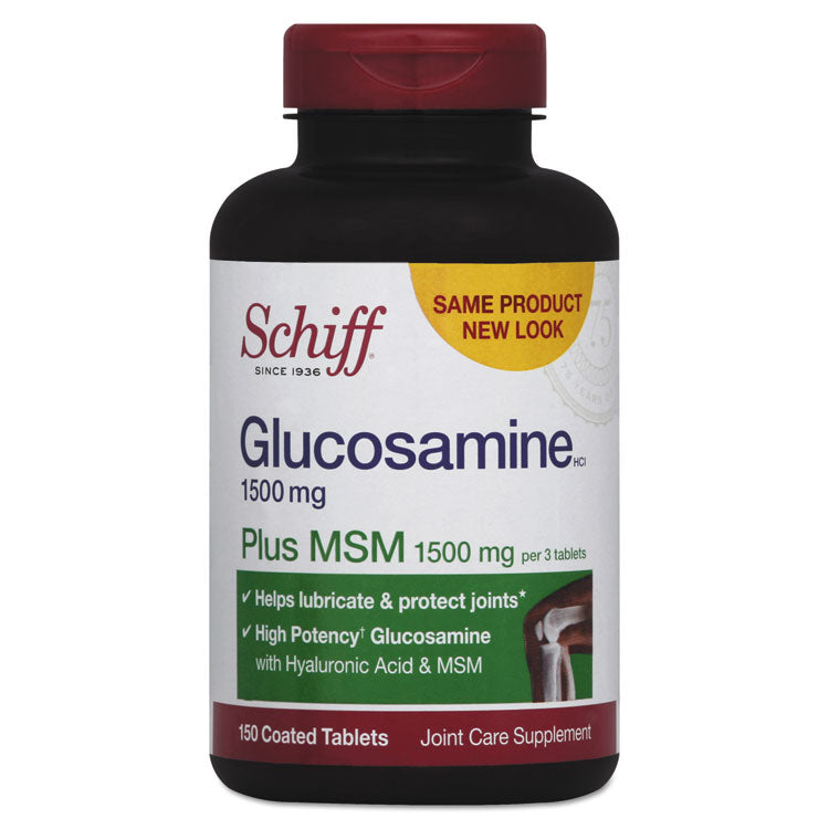 Schiff - Glucosamine Plus MSM Tablet, 150 Count
