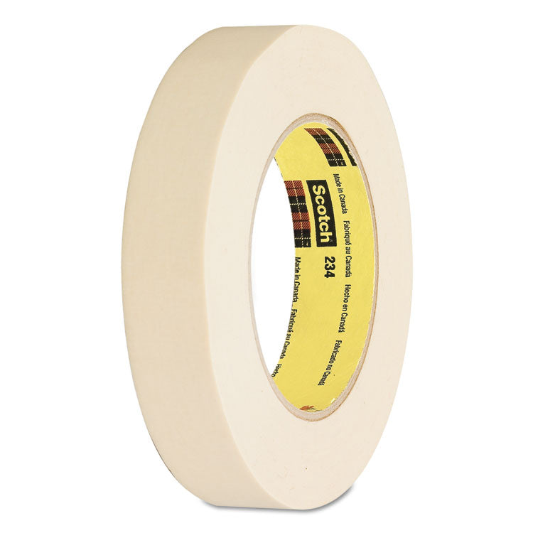 Scotch - General Purpose Masking Tape 234, 3" Core, 12 mm x 55 m, Tan