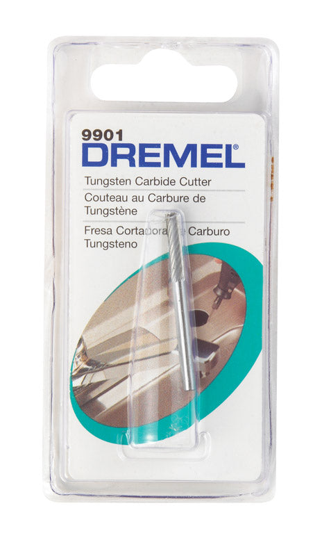 DREMEL - Dremel 1/8 in. X 1-1/2 in. L Tungsten Carbide Cutter 1 pk [9901]