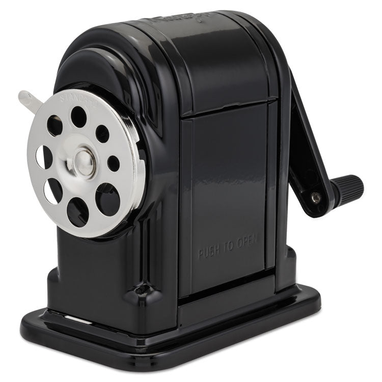 X-ACTO - Ranger 55 Classroom Manual Pencil Sharpener, Manually-Powered, 3.25 x 6 x 5.5, Black