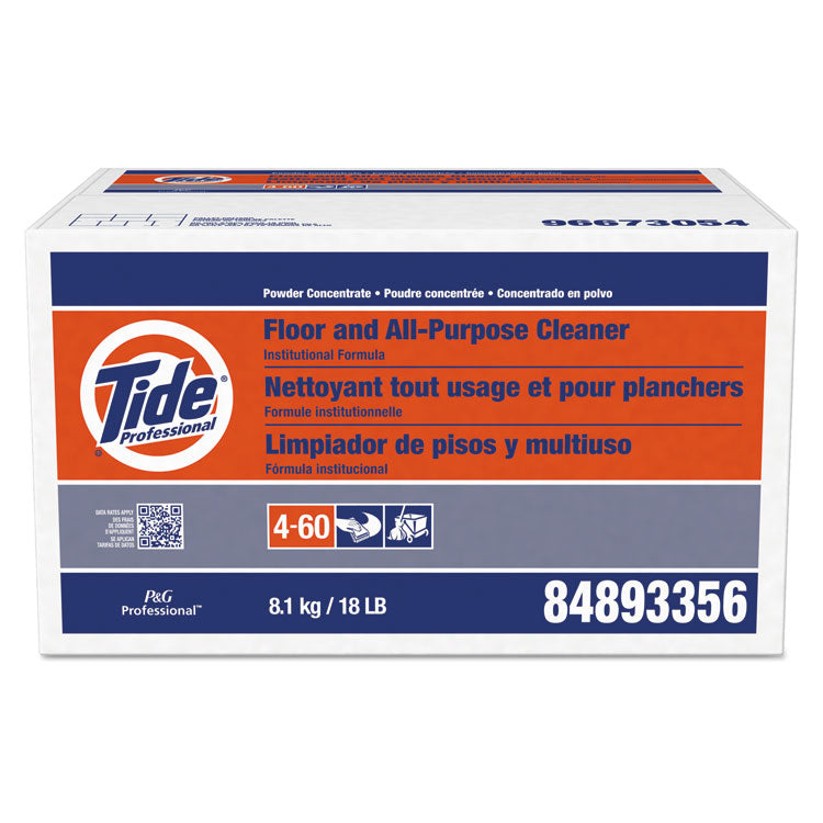Tide Professional - Floor and All-Purpose Cleaner, 18 lb Box