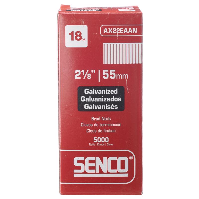 SENCO - Senco 18 Ga. X 2-1/8 in. L Galvanized Steel Brad Nails 5000 pk