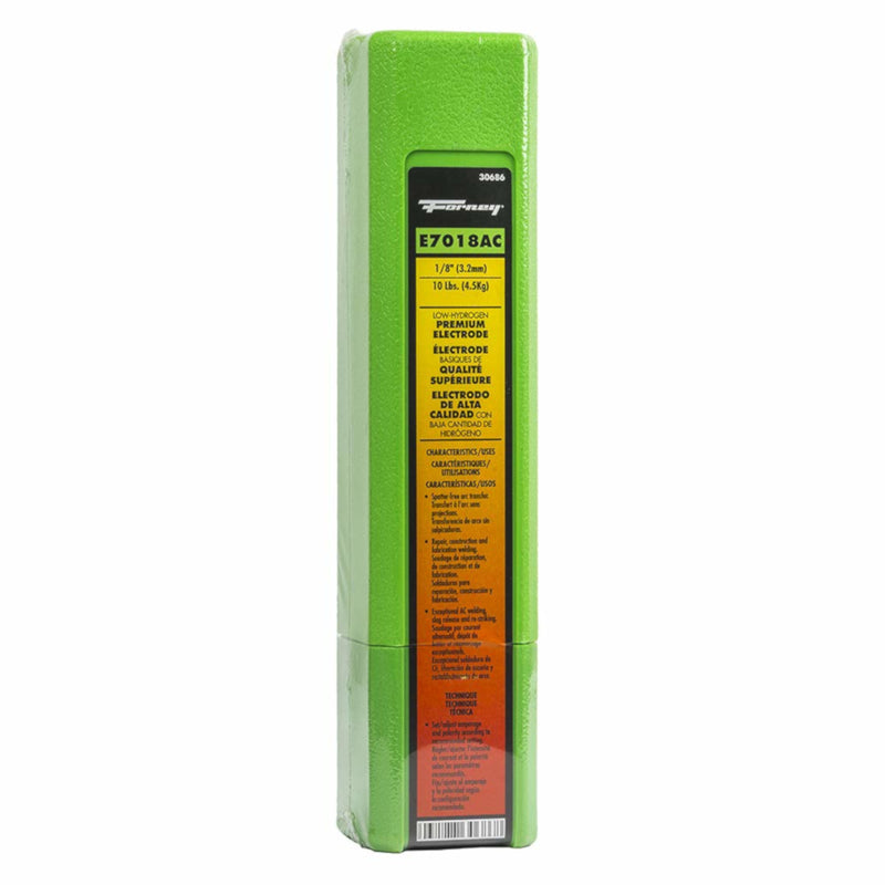 FORNEY - Forney 1/8 in. D X 14.6 in. L Mild Steel Low-Hydrogen Welding Rods 84000 psi 5 lb