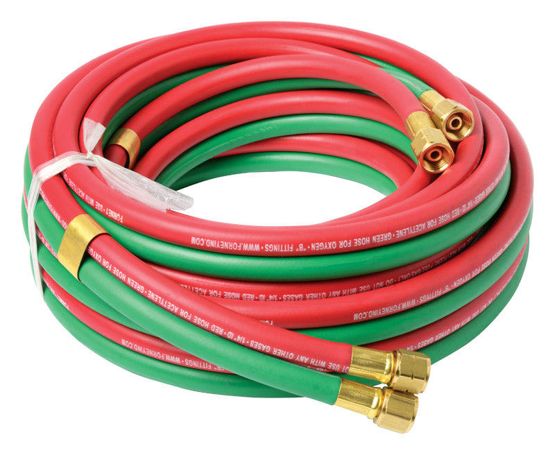 FORNEY - Forney 25 ft. L Oxy-Acetylene Hose 1 each