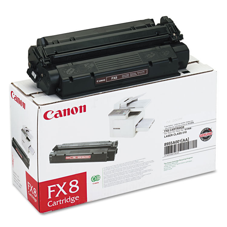 Canon - 8955A001 (FX-8) Toner, 3,500 Page-Yield, Black