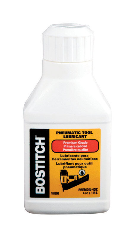 BOSTITCH - Bostitch Pneumatic Tool Lubricant 4 oz Bottle 1 pc [PREMOIL-4OZ]