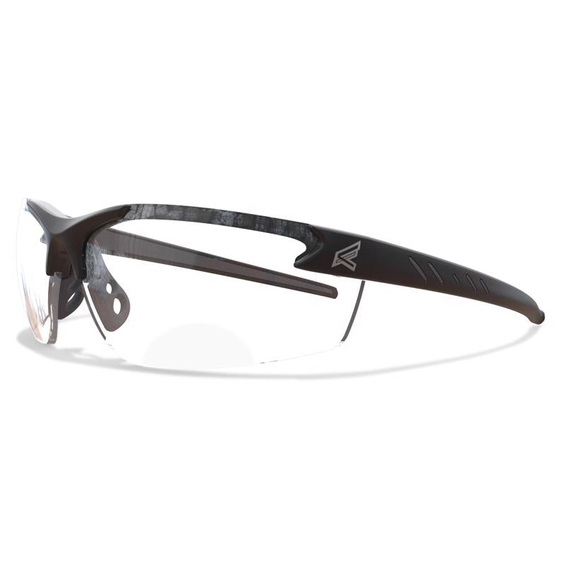 EDGE EYEWEAR - Edge Eyewear Zorge G2 Wraparound Safety Glasses Clear Lens Black Frame 1 pc [DZ111-1.5-G2]
