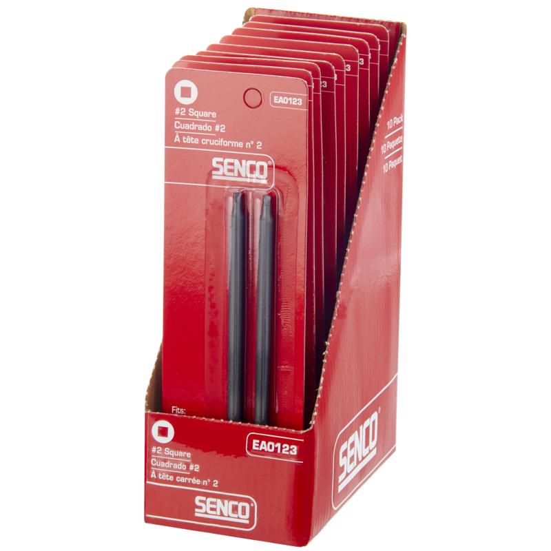 SENCO - Senco Duraspin Square #2 X 5 in. L Driver Bit Steel 2 pk