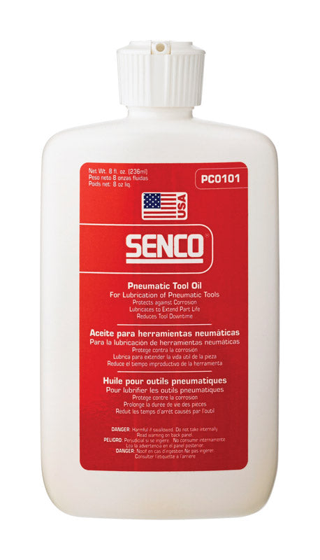 SENCO - Senco Pneumatic Tool Lubricant 8 oz Bottle 1 pc