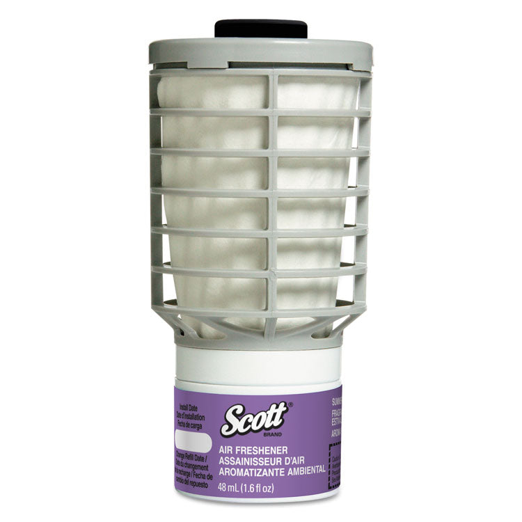 Scott - Essential Continuous Air Freshener Refill, Summer Fresh, 48 mL Cartridge, 6/Carton