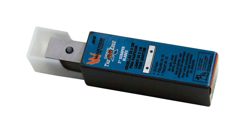 WARNER - Warner 100X Tungsten Carbide Double-Edge Replacement Blade 2 in. L 10 pc