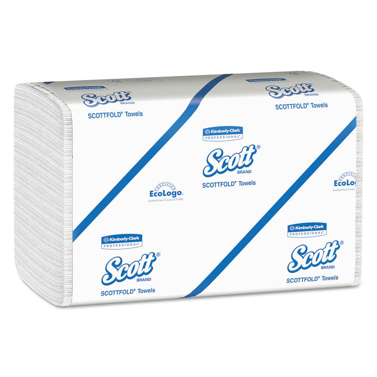 Scott - Pro Scottfold Towels, 7.8 x 12.4, White, 175 Towels/Pack, 25 Packs/Carton