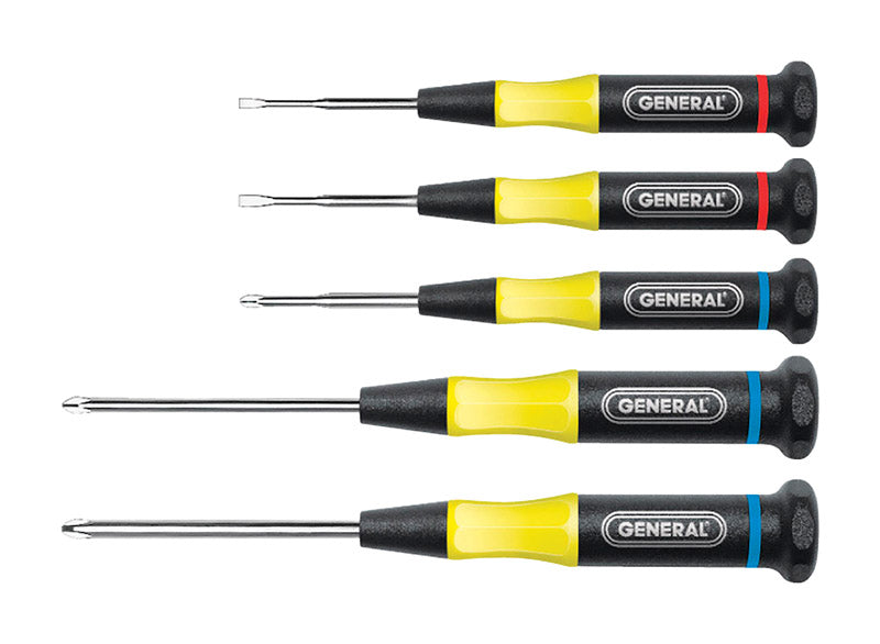 GENERAL - General Multi-Bit Screwdriver Set 5 pc [700]