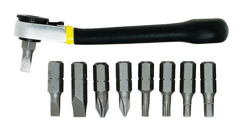 GENERAL - General Multi-Bit Screwdriver Set 9 pc