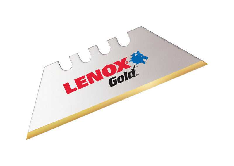 LENOX - Lenox Gold High Speed Steel 4 Notch Utility Blade 2.5 in. L 50 pk