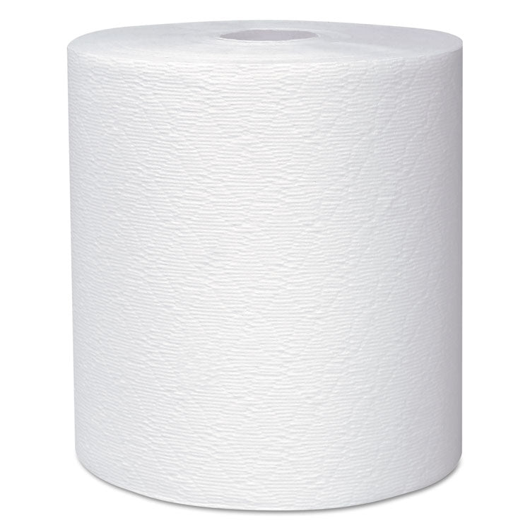 Kleenex - Hard Roll Paper Towels with Premium Absorbency Pockets, 8" x 600 ft, 1.75" Core, White, 6 Rolls/Carton