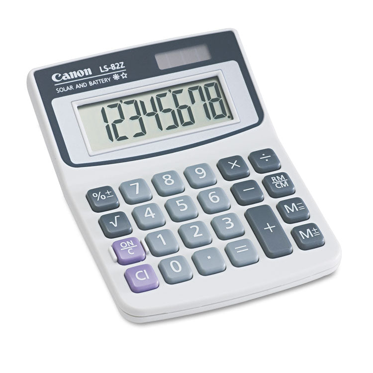 Canon - LS82Z Minidesk Calculator, 8-Digit LCD