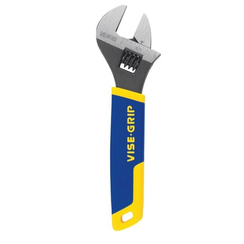 IRWIN - Irwin Vise-Grip 1-1/8 in. Metric and SAE Adjustable Wrench 8 in. L 1 pc