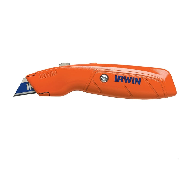 IRWIN - Irwin 9 in. Retractable Utility Knife Orange 1 pk