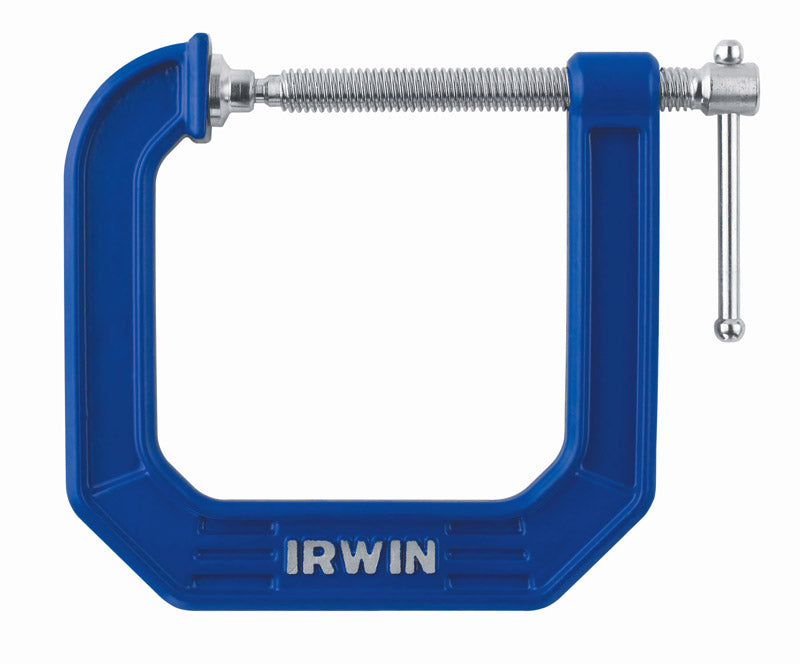 IRWIN - Irwin Quick-Grip 3 in. X 4-1/2 in. D Deep Throat C-Clamp 1 pc