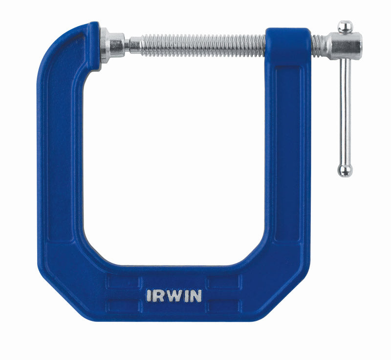 IRWIN - Irwin Quick-Grip 2 in. X 3-1/2 in. D Deep Throat C-Clamp 1 pc