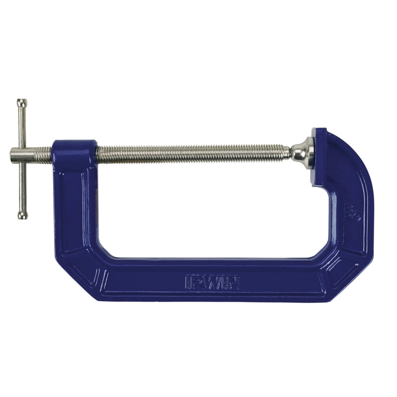 IRWIN - Irwin Quick-Grip 6 in. X 3-1/2 in. D Adjustable C-Clamp 900 lb 1 pc