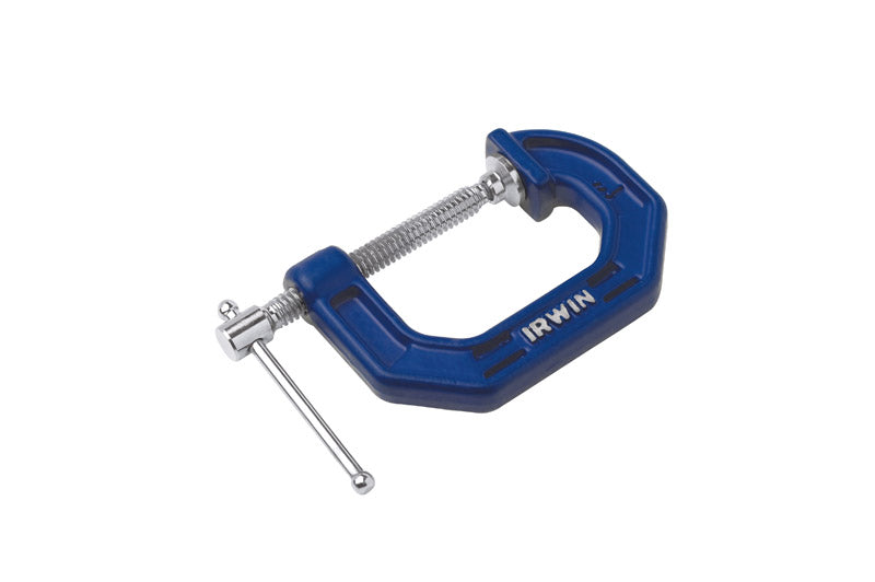 IRWIN - Irwin Quick-Grip 1 in. X 1-1/8 in. D Adjustable C-Clamp 900 lb