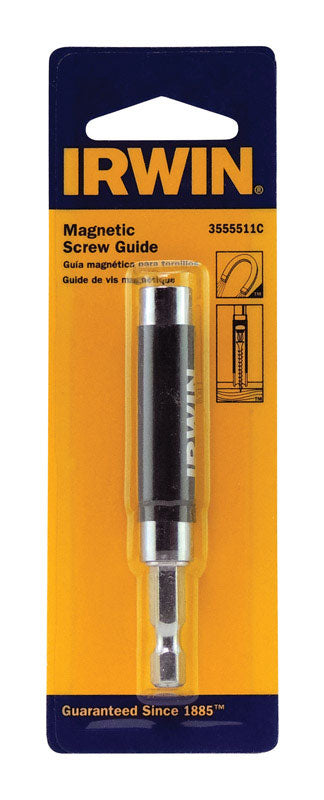 IRWIN - Irwin Hex 4-11/16 in. L Screw Guide Steel 1 pk